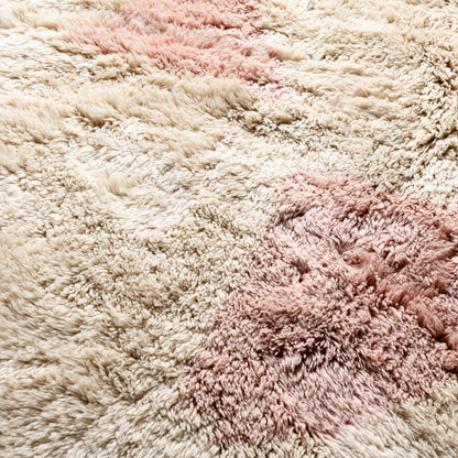 Silken Petals - Luxury Shag Moroccan Rug mrirt rug Benisouk