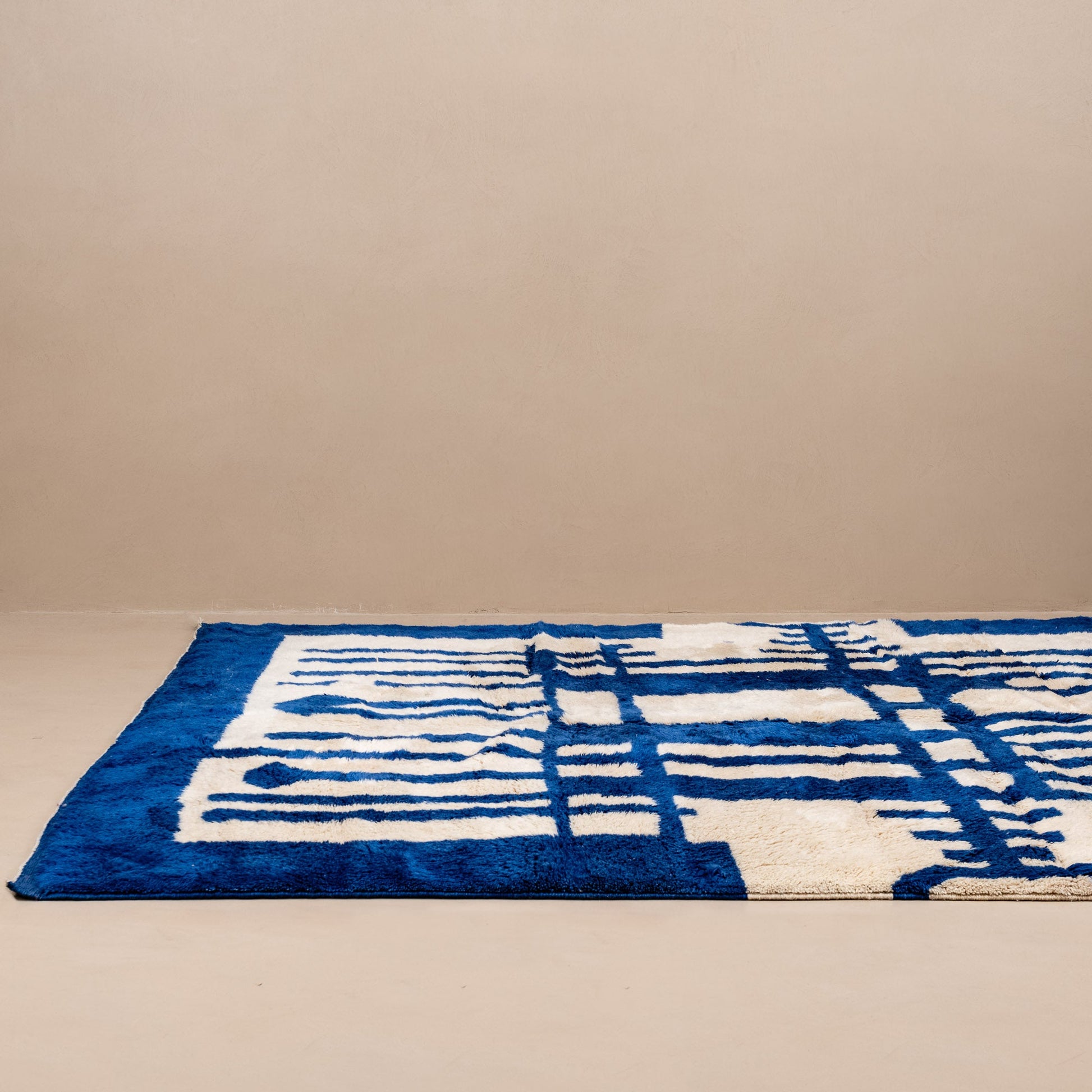 Ocean Tribe | Luxury Shag Moroccan Rug mrirt rug Benisouk