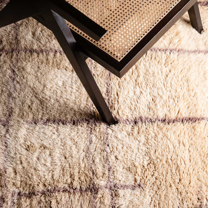 Regal Romance | Luxury Shag Moroccan Rug