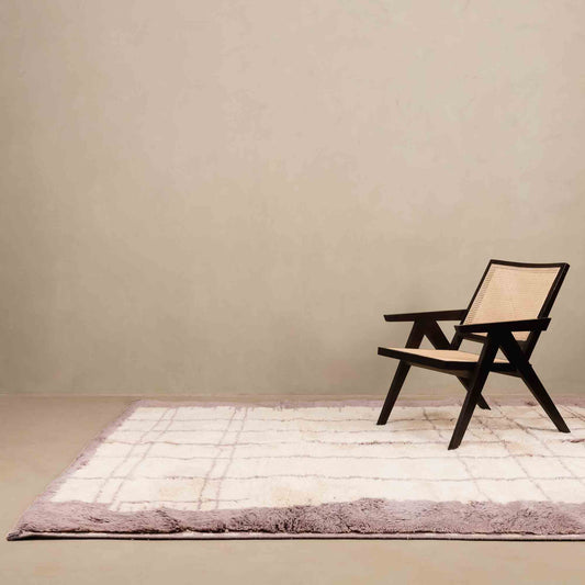 Regal Romance | Luxury Shag Moroccan Rug