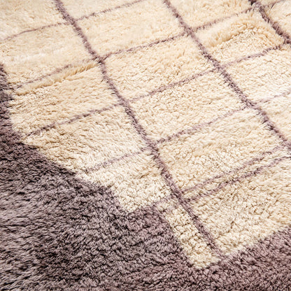 Regal Romance | Luxury Shag Moroccan Rug