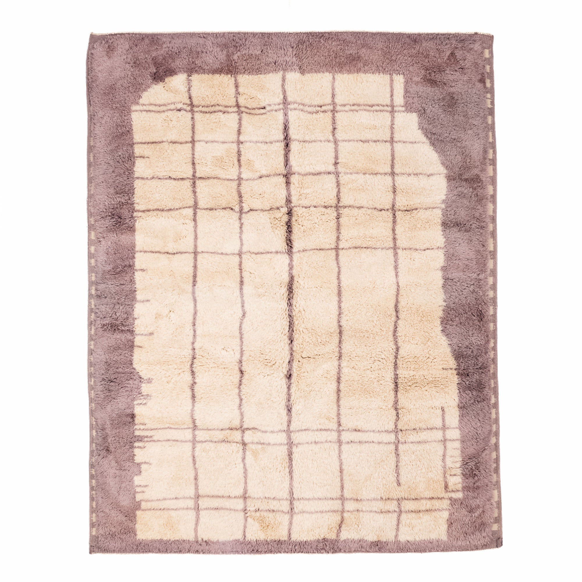 Regal Romance | Luxury Shag Moroccan Rug