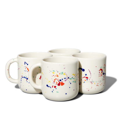 Coffee Mug in Confetti Mugs Felt+Fat Confetti 4-Pack