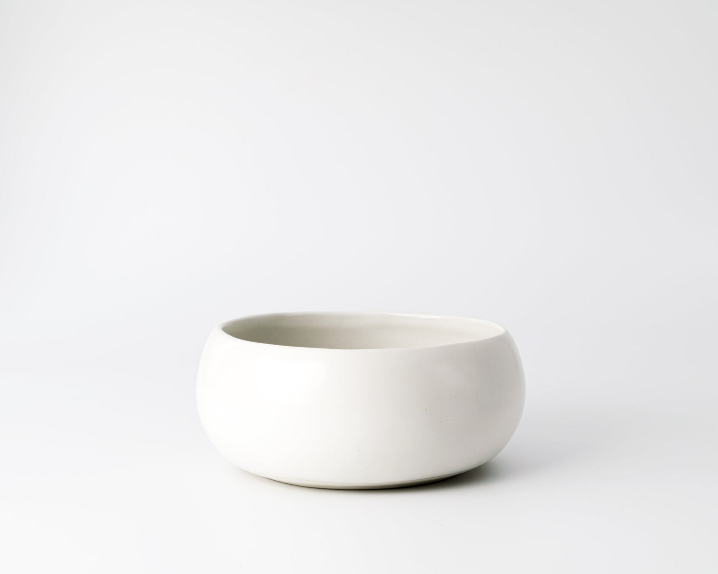Rice Bowl Bowls Haand Matte White Individual