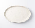 Porcelain Oval Platter Serving Haand Birch