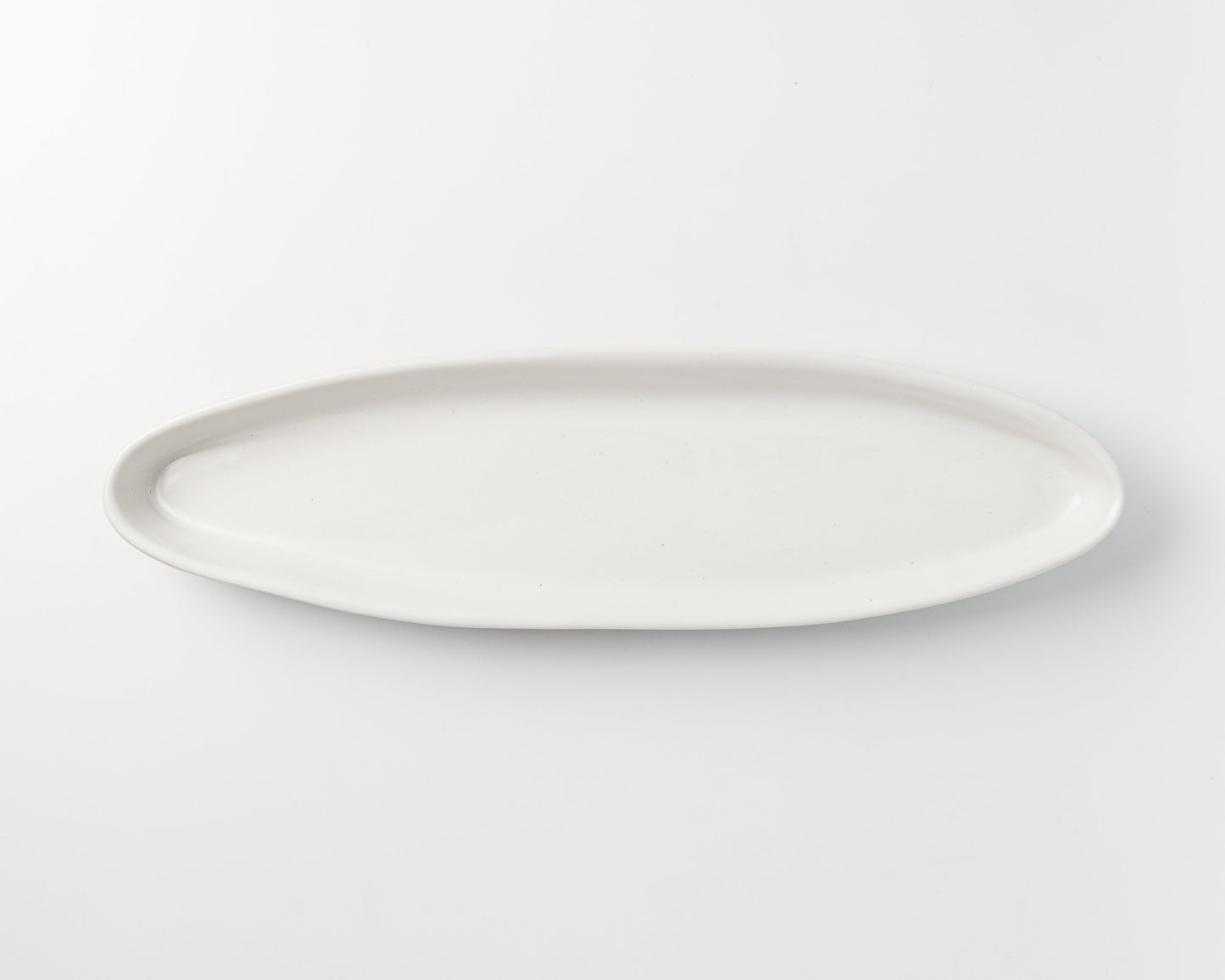 Appetizer Tray Serving Haand Matte White