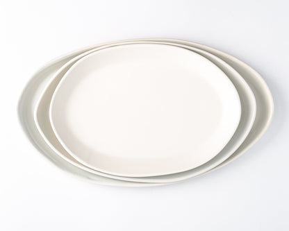 3 Piece Ceramic Serving Platter Set