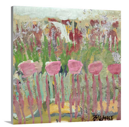 Poppies All Pink | Open Edition Canvas Print Print Sorelle Gallery Fine Art