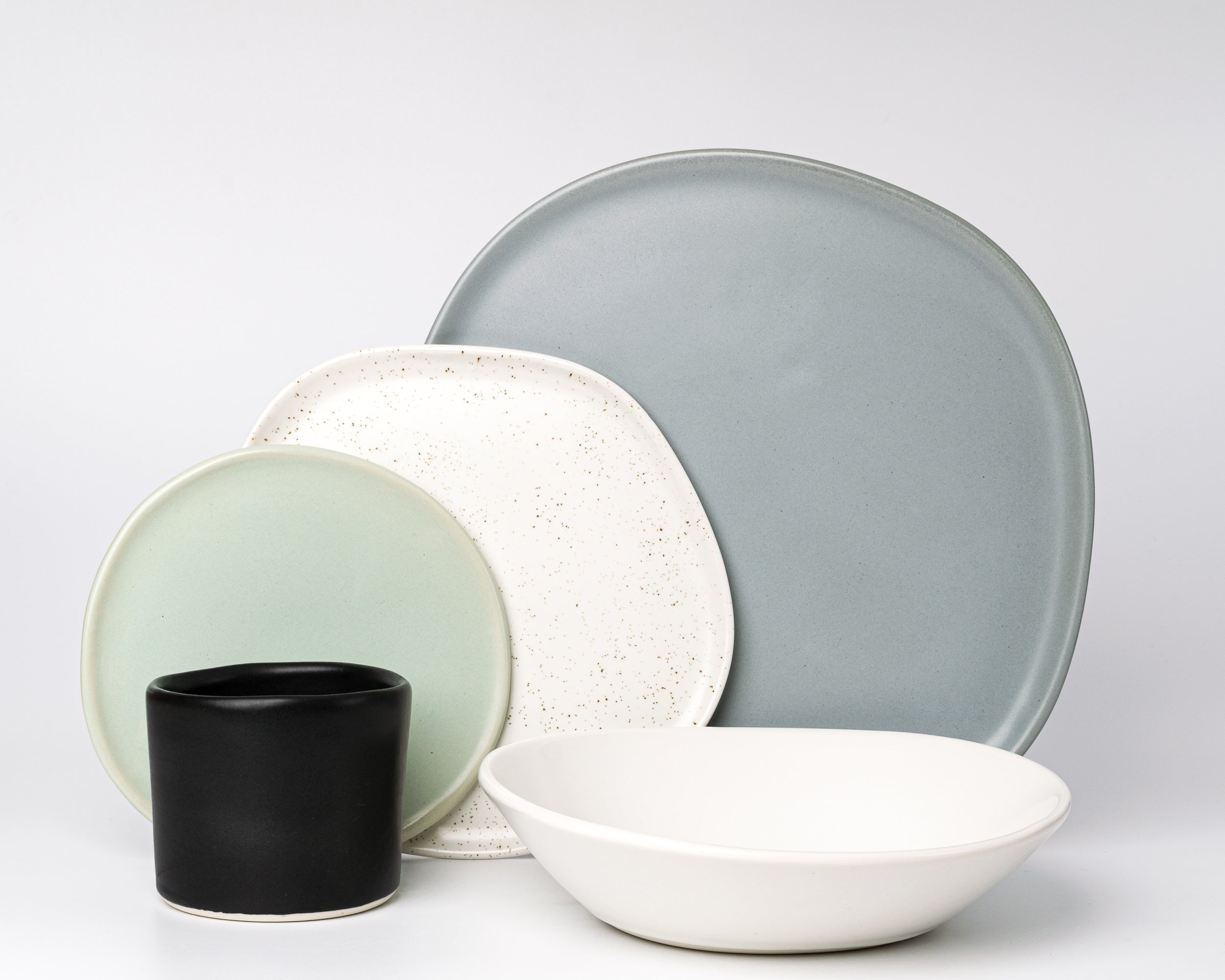 5 Piece Ripple Dinner Setting Set Haand Oslo