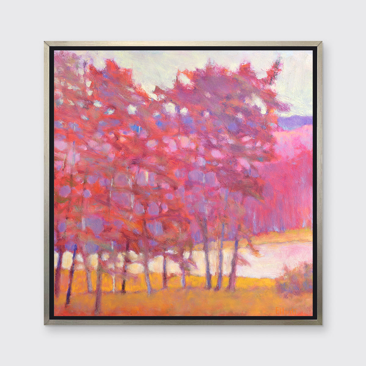 Red Borders | Limited Edition Canvas Print by Ken Elliott