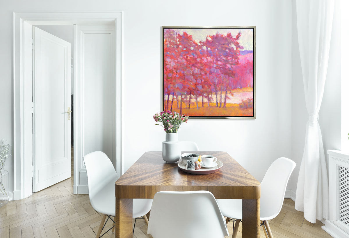 Red Borders | Limited Edition Canvas Print by Ken Elliott