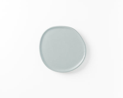 Ripple Salad Plate Plates Haand Matte Grey Individual