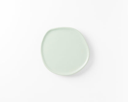 Ripple Salad Plate Plates Haand Celadon Individual