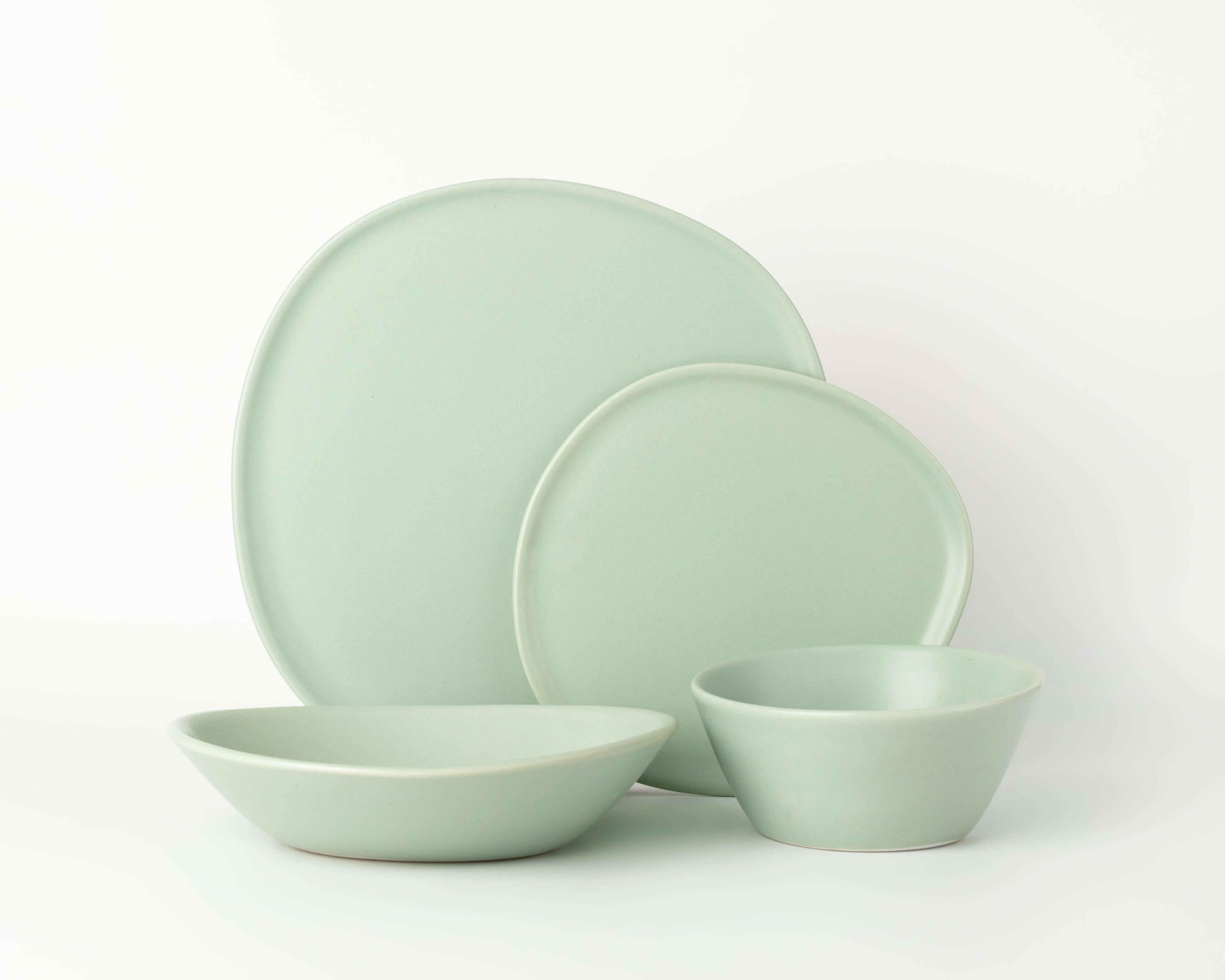 4 Piece Ripple Dinner Setting