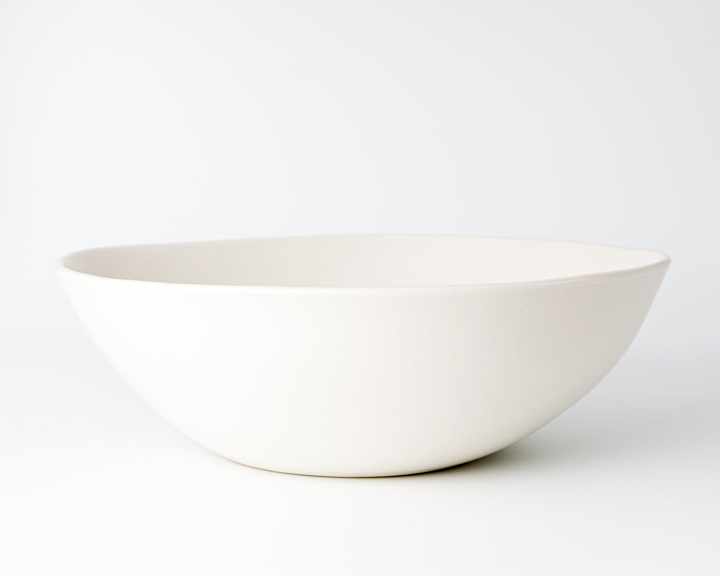 Porcelain Fruit Bowl Bowls Haand Matte White