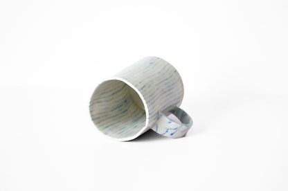 Nerikomi "Stump" Mug Mug Saori M Stoneware