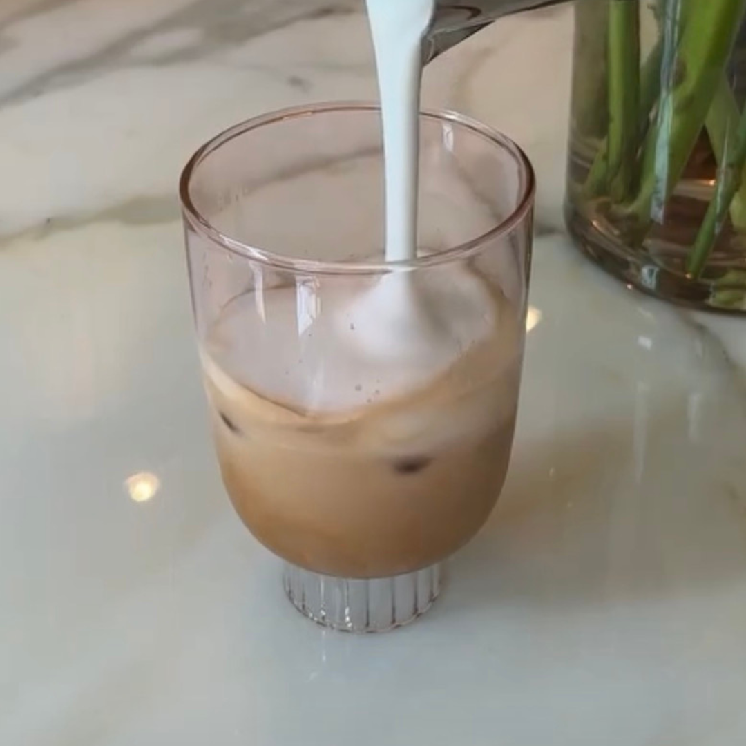 Curved Stemless Wine Glasses
