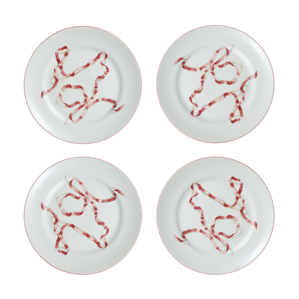 Ribbon Dinner Plates