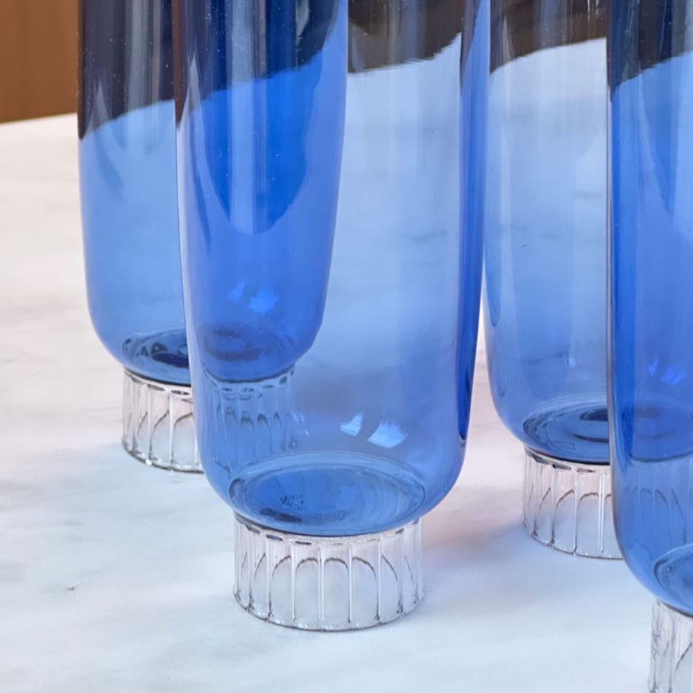 Curved Champagne Flutes
