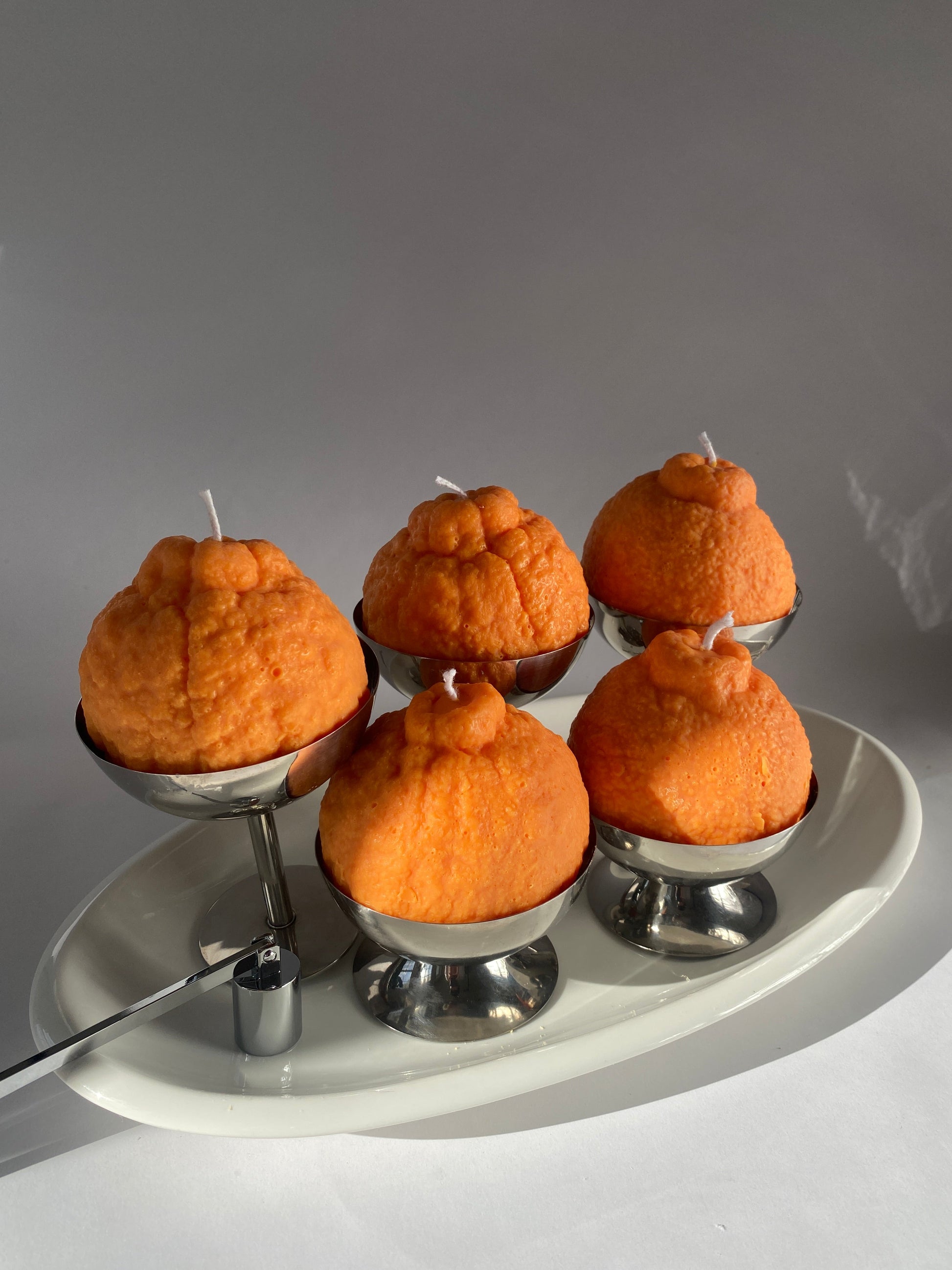 Large Dekopon Orange Candle | Hand-Poured Soy Wax Farmers Markets Scandles