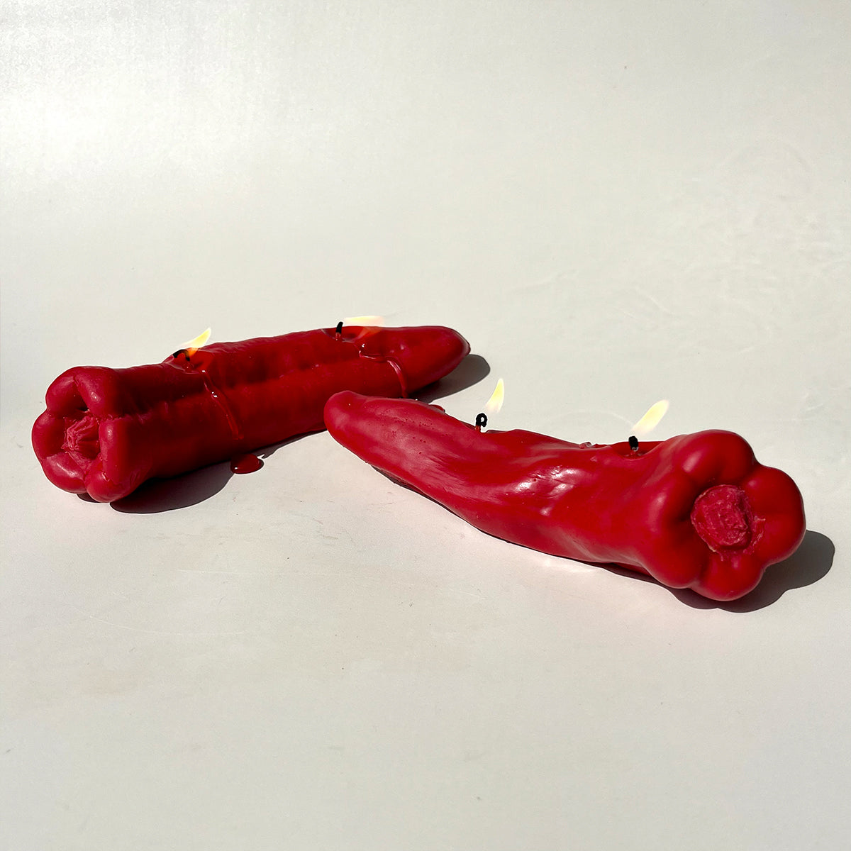 Chili Pepper Candle | Red Soy Wax Farmers Markets Scandles