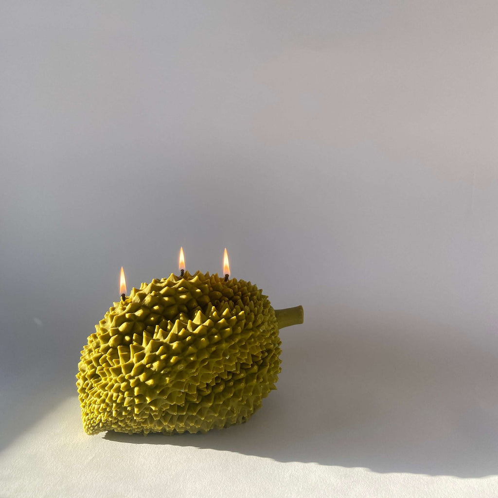 Durian Candle | Large Hand-Poured Soy Wax Farmers Markets Scandles