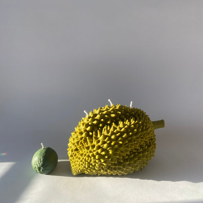 Durian Candle | Large Hand-Poured Soy Wax Farmers Markets Scandles