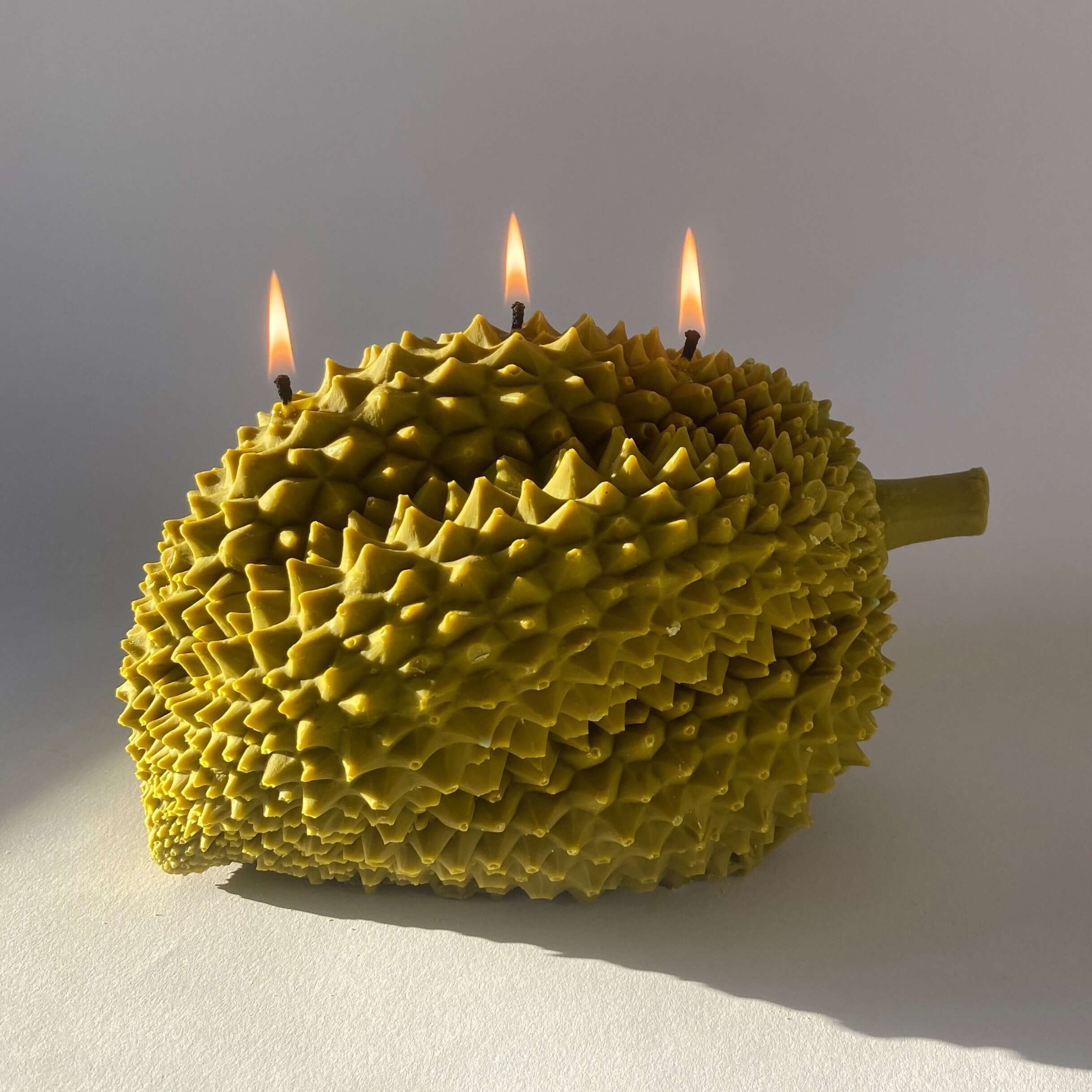 Durian Candle | Large Hand-Poured Soy Wax Farmers Markets Scandles