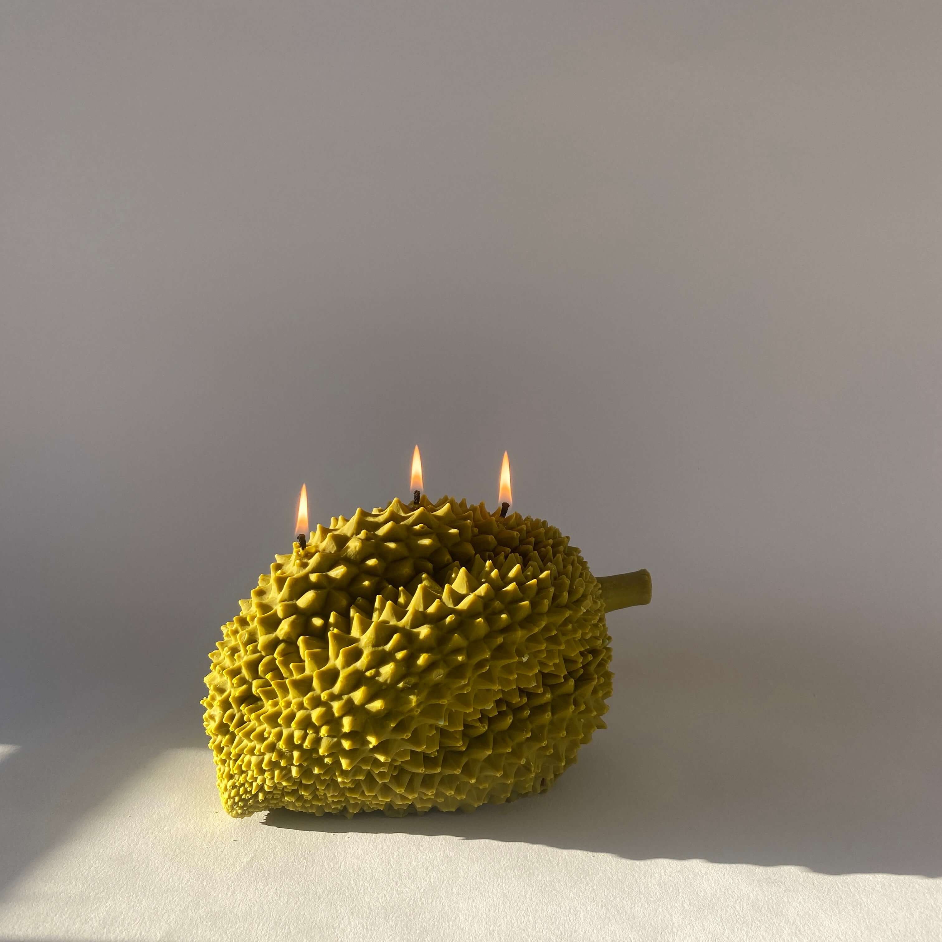 Durian Candle | Large Hand-Poured Soy Wax Farmers Markets Scandles