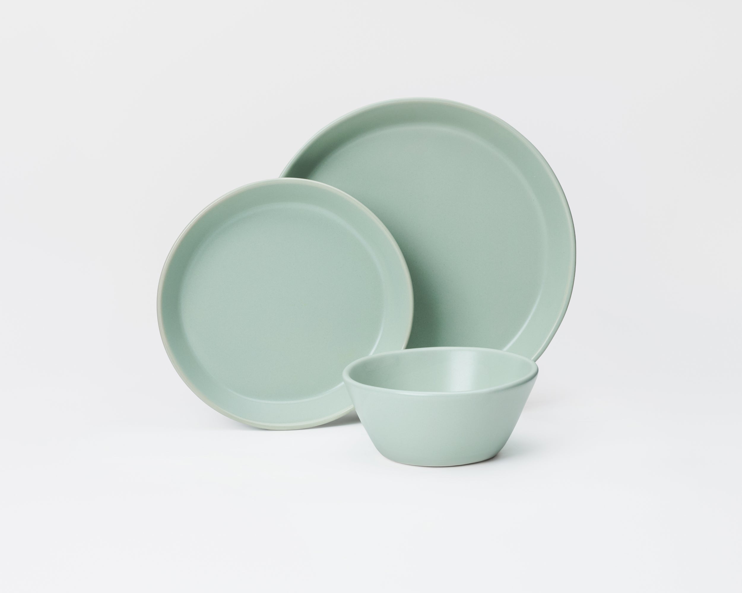3 Piece Skali Coupe Dinner Setting