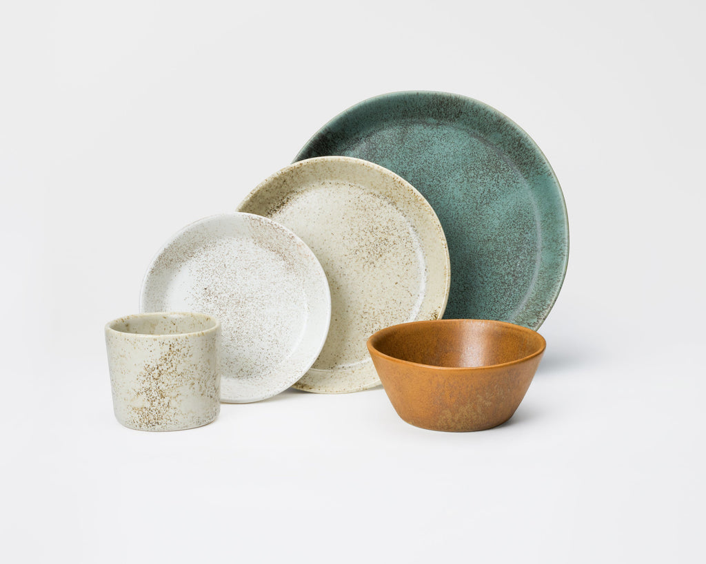 5 Piece Skali Coupe Dinner Setting