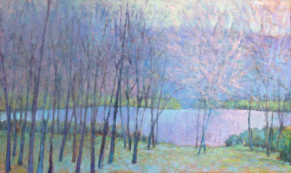 Soft Light on the Pond | Open Edition Canvas Print