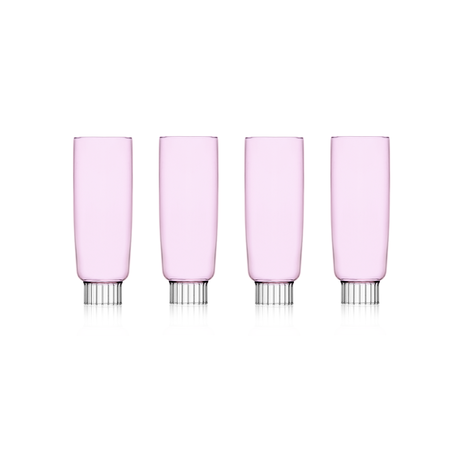 Curved Champagne Flutes