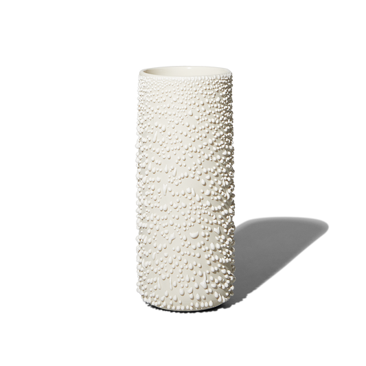 Tall Ceramic Vase in Adhesion Vases Felt+Fat Adhesion
