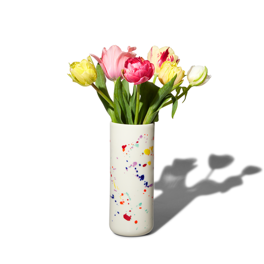 Tall Vase in Confetti Vases Felt+Fat