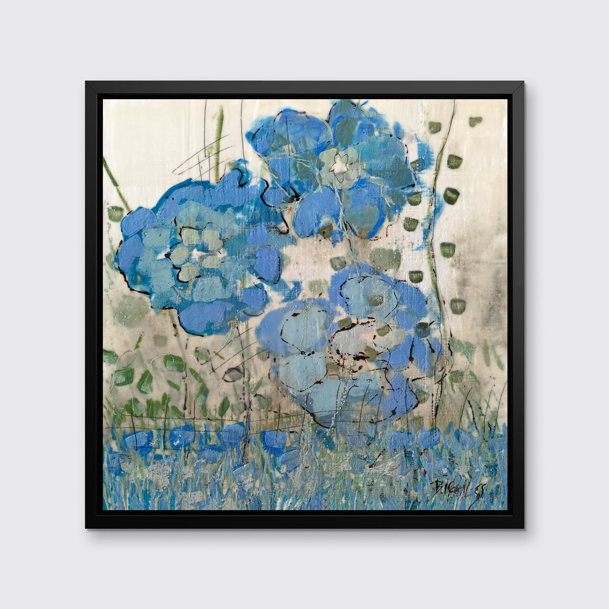 Three Posies | Open Edition Canvas Print Print Sorelle Gallery Fine Art