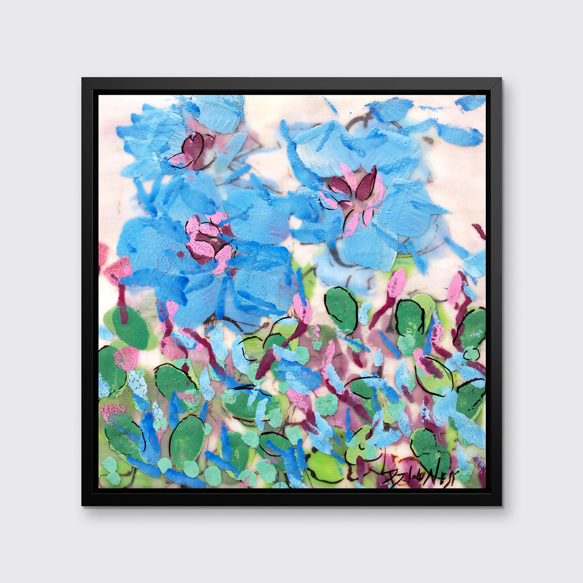 Three Posies I | Open Edition Canvas Print Print Sorelle Gallery Fine Art