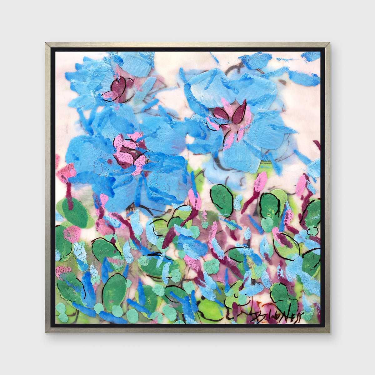 Three Posies I | Open Edition Canvas Print Print Sorelle Gallery Fine Art