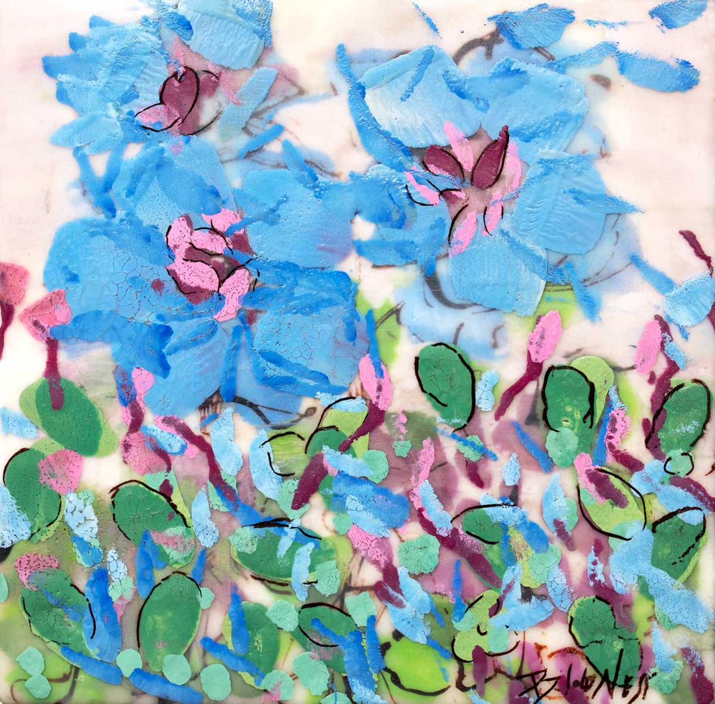 Three Posies I | Open Edition Canvas Print Print Sorelle Gallery Fine Art