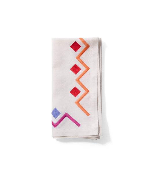 Tropical ZigZag Napkin (Set of 4)