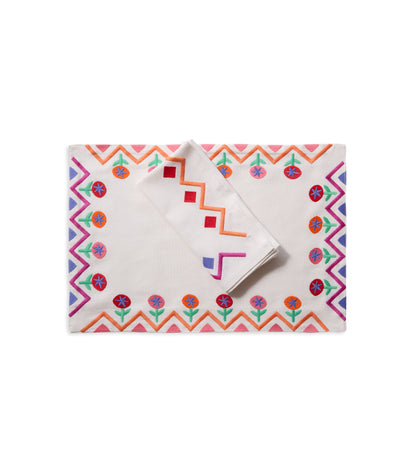 Tropical ZigZag Napkin (Set of 4)