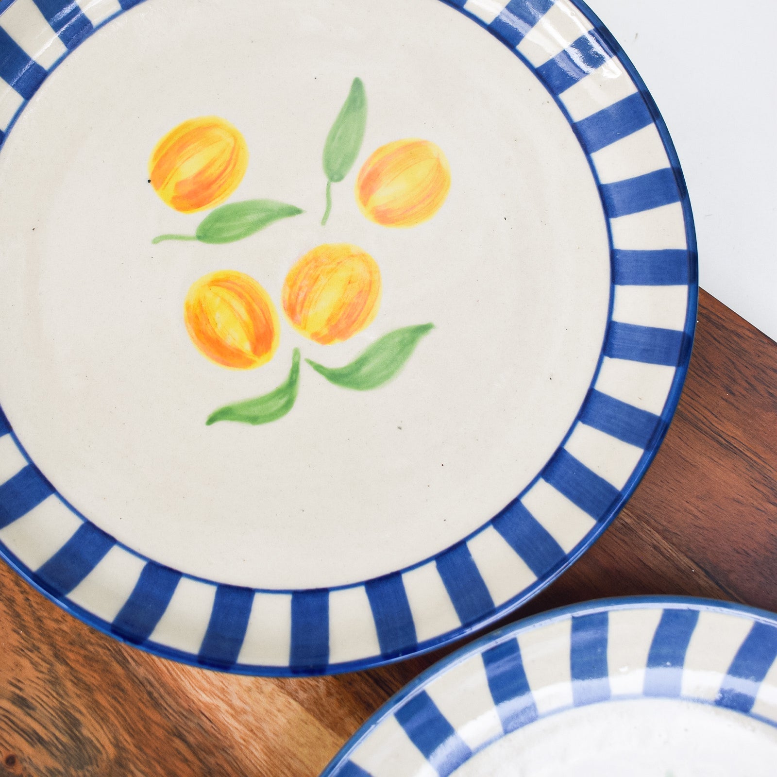 Ceramic Clemente Dessert Plate | Set of 4 Plate Casa Amarosa
