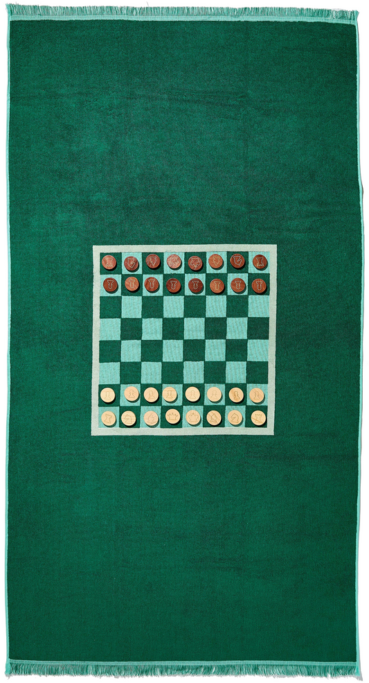 The Bali Beach Board | Chess + Checkers Chess Checkers G. McGee
