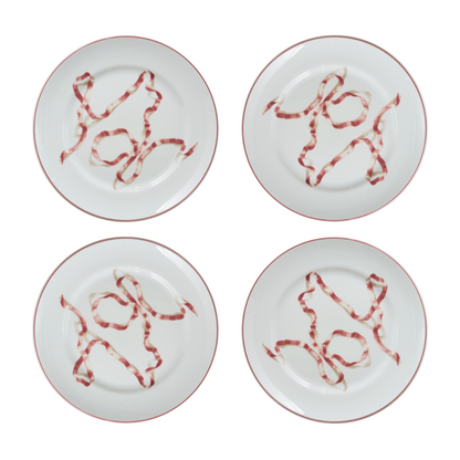 Ribbon Dinner Plates