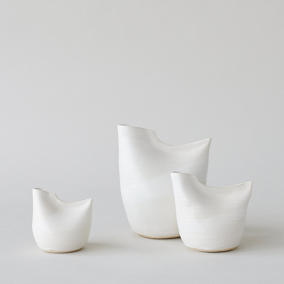 White Bird Vase