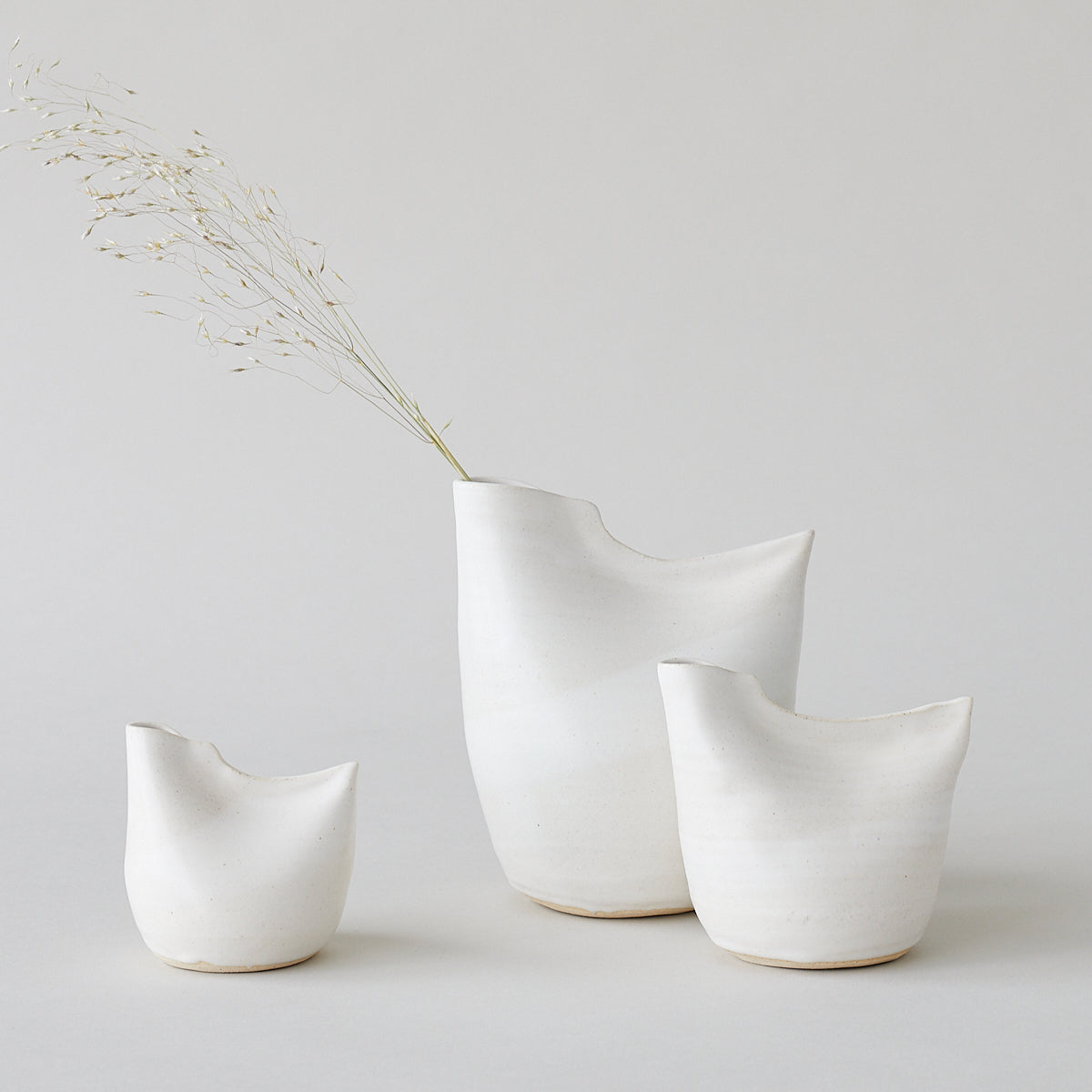 White Bird Vase
