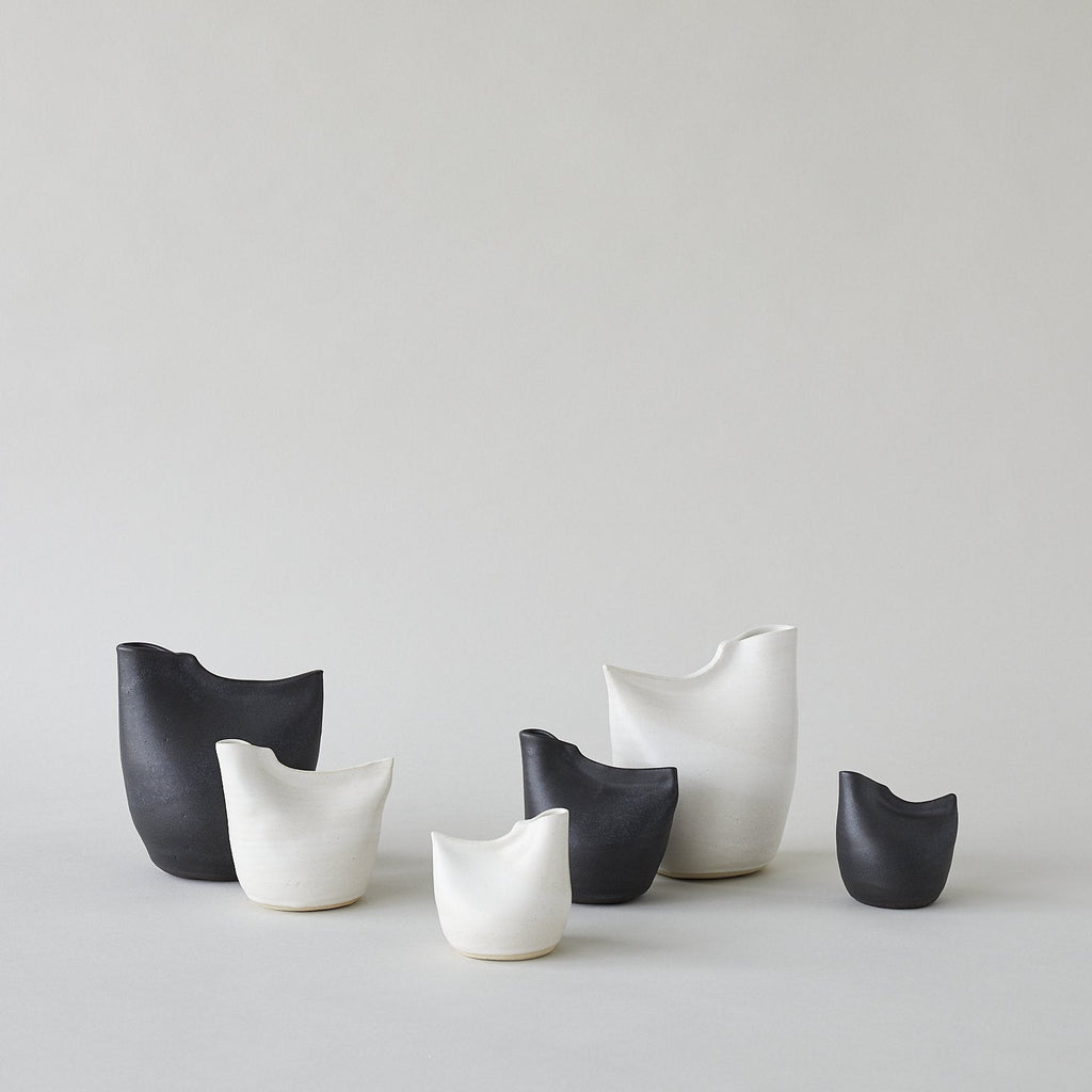 White Bird Vase