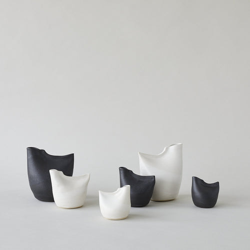 White Bird Vase
