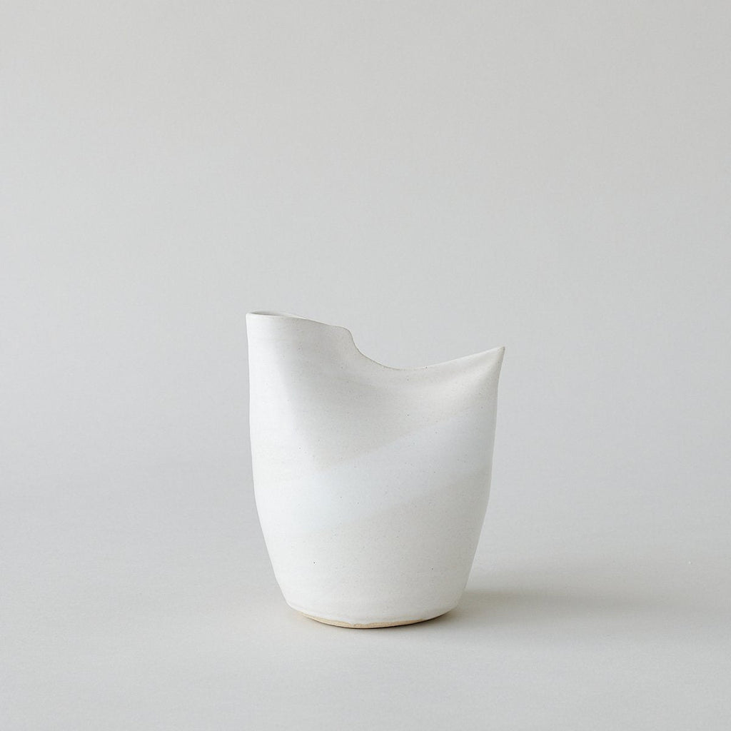 White Bird Vase