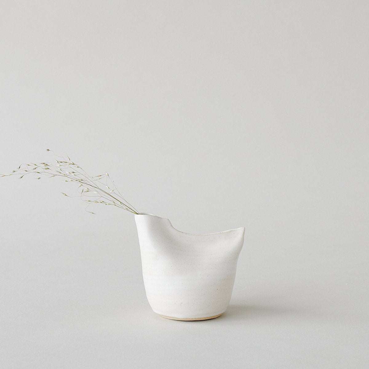 White Bird Vase